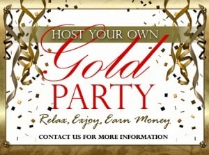 Houston Host Gold Party